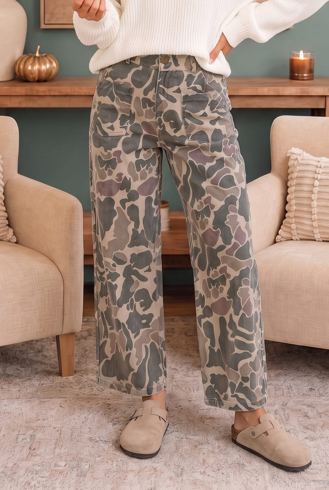 Camo Cargo Pants