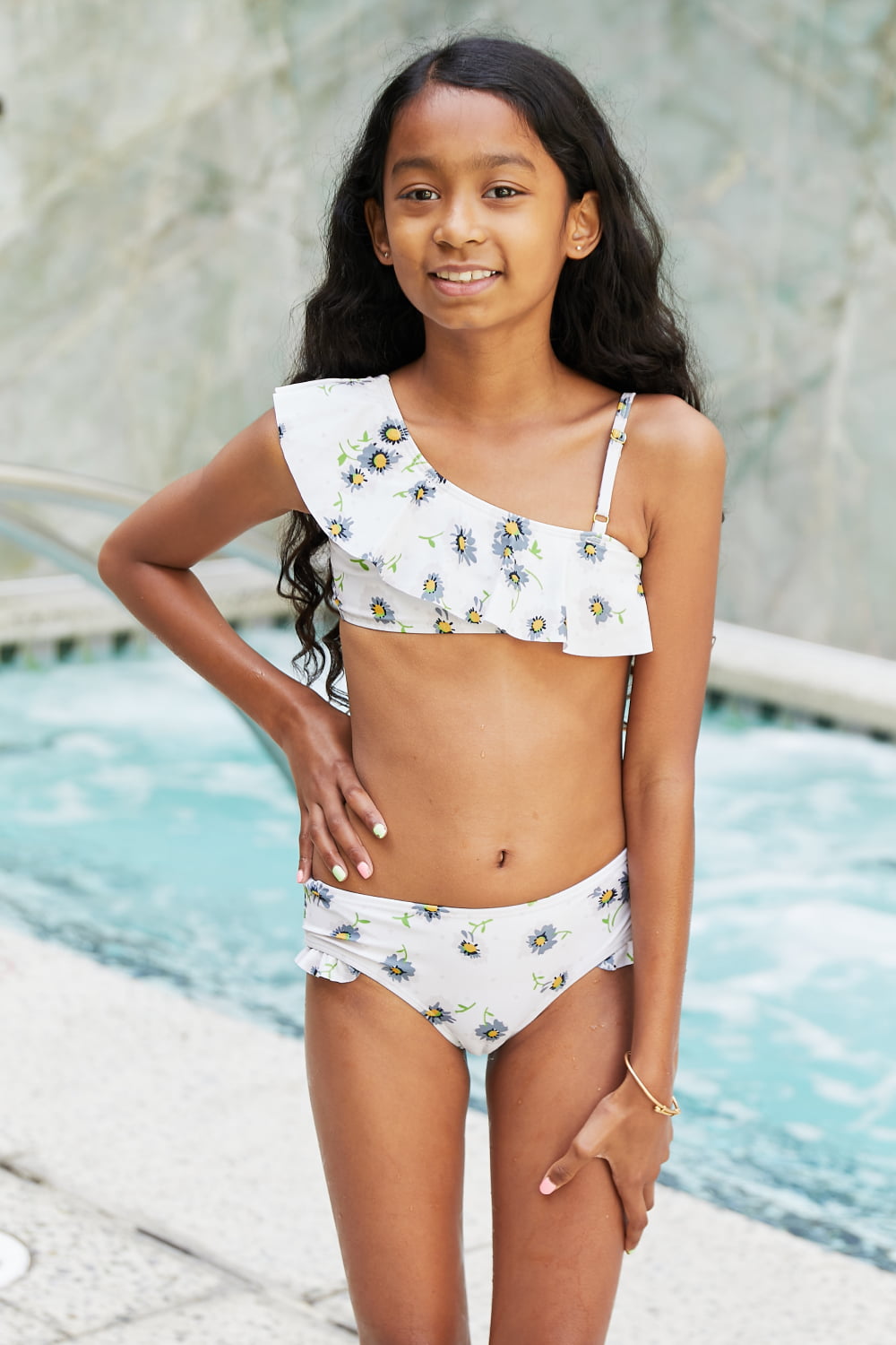 Kids East Coast Shores Two Piece in Daisy Cream * Mommy and Me*